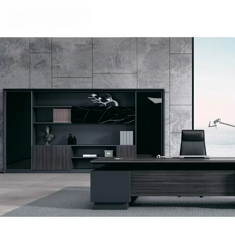 

Modern Luxury Wooden Filing Cabinet with Dark Walnut Finish Waterproof