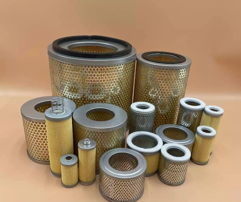 Industrial Vacuum Pump Inlet Air Filter Dust Removal Filter Screen Air Pump Intake Filter Replacement Accessory