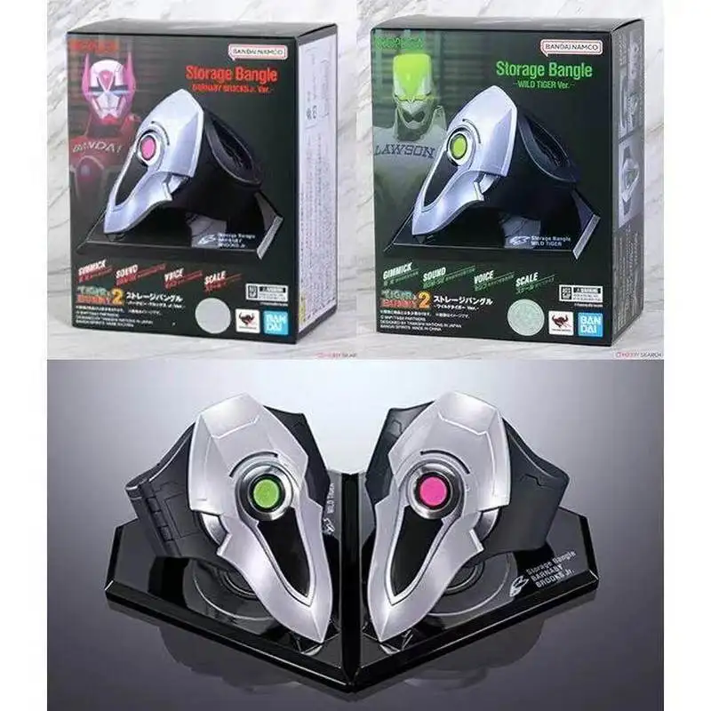 

Bandai Namco Proplica Storage Bangle Tiger And Bunny 2 Wild Tiger Kotetsu Barnaby Brooks Jr Anime Cosplay Collectible Wrist Prop