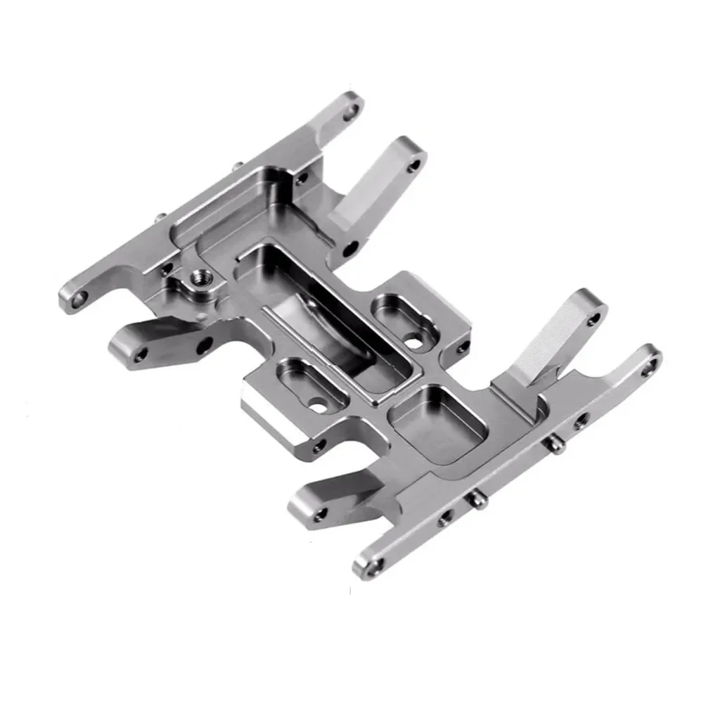 

For Axial SCX24 90081 1/24 RC Crawler Car Metal Gearbox Mount Base Transmission Holder Skid Plate Upgrade Parts