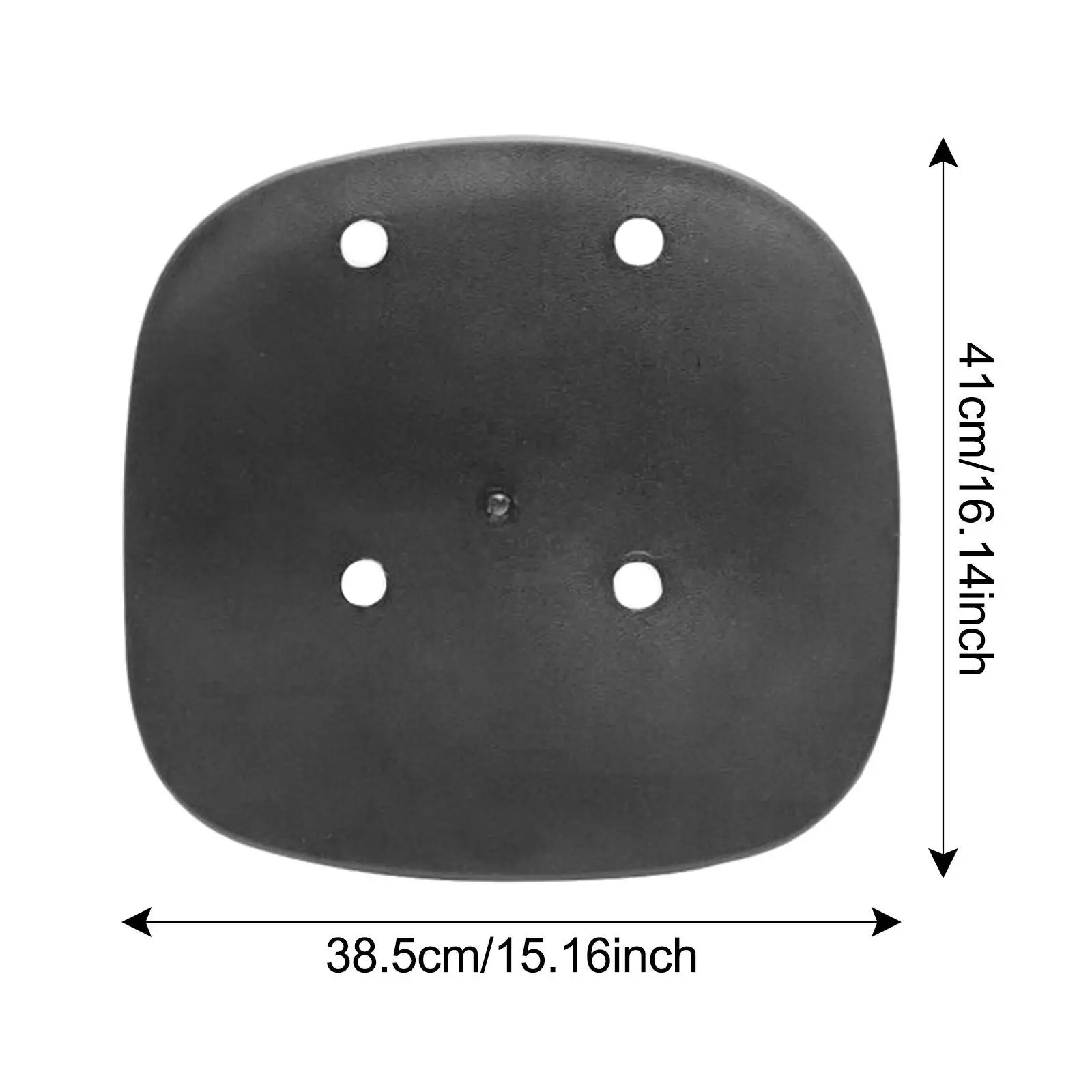 Bar Stool Chair for seat Replacement Plate Black PP Round Base for Folding Stool Office Study Chair Home Bar