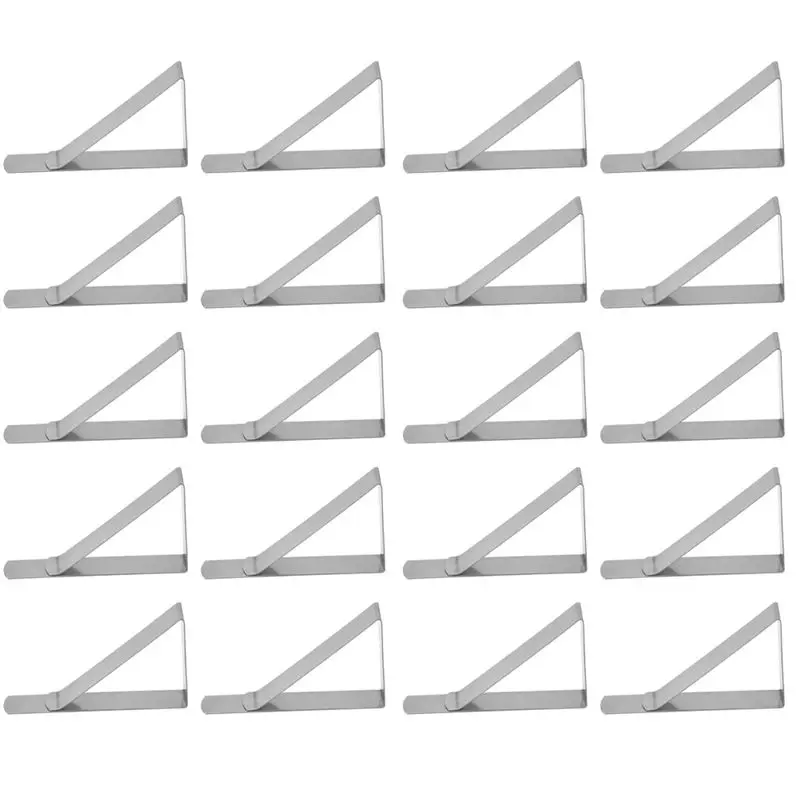 [NEW!A08R】 Robust Stainless Steel Tablecloth Fixing Clips For Picnic And Wedding Tables, Suitable For Restaurants
