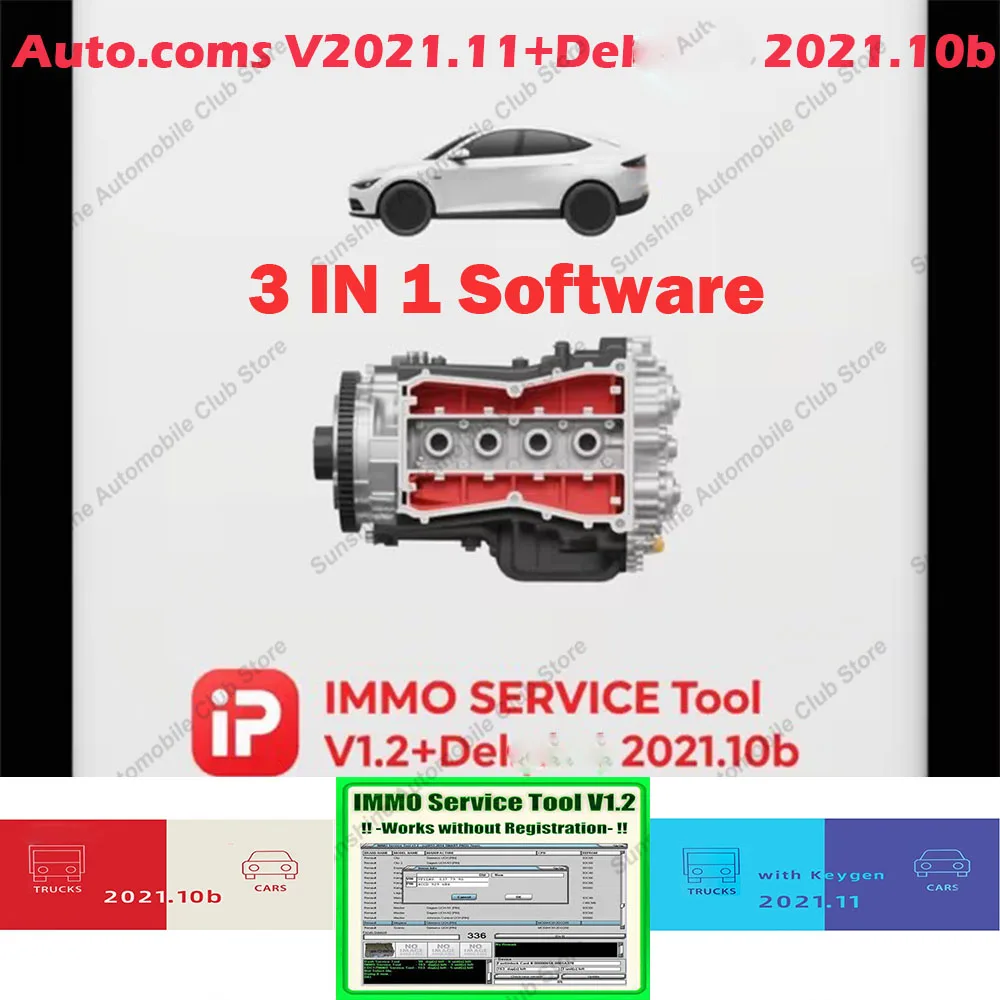 

IMMO SERVICE Tool V1.2 |Del DS150 Diagnostic Tool 2021.10B Phi | Autocoms 2021.11 |OBD2 Bluetooth Scanner |Full Coding Functions