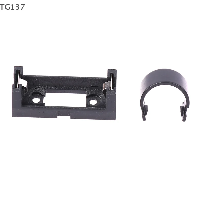5 pçs cr123a suporte de bateria plug-in 16340 caixa de bateria lir123a caixa de armazenamento de bateria cr123a caixa de bateria capa para pcb diy