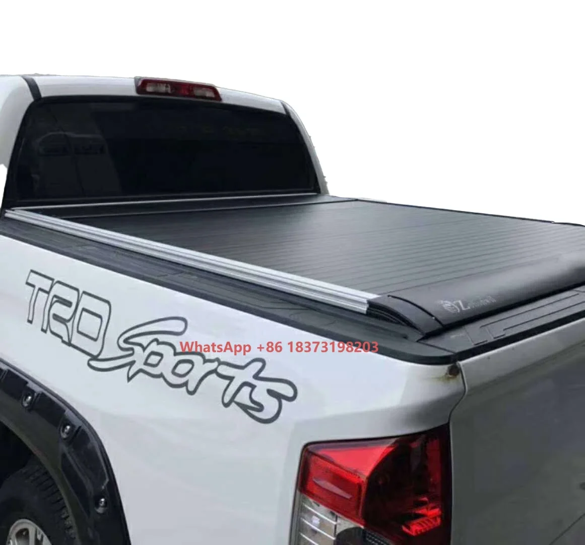 Zolionwil Auto Parts Retractable Hard Tri Fold Tonneau Cover for Hilux Tacoma 2019-2024 Tundra Dodge Ram 1500 2015