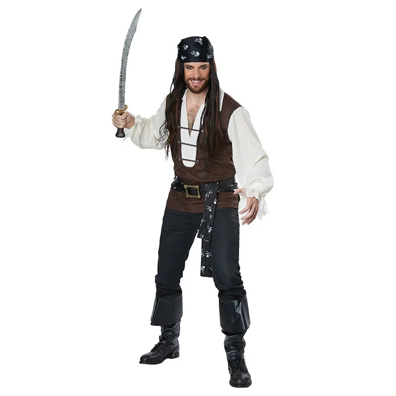 2025 جديد loween كوس القراصنة الكاريبي القراصنة دور بلانغ زي المرأة المرحلة العرقية زي الإنتاج الصيني