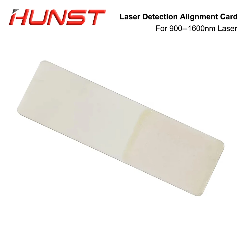 HUNST  Fiber Laser Detection Alignment Card Infrared Dimmer Visualizer Calibrator Ceramic Plate For 900-1600nm Laser