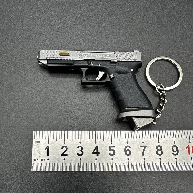 1: 3 Detachable Alloy + Nylon Tti G34 Keychain Gun Toy Model (can Not Shoot)