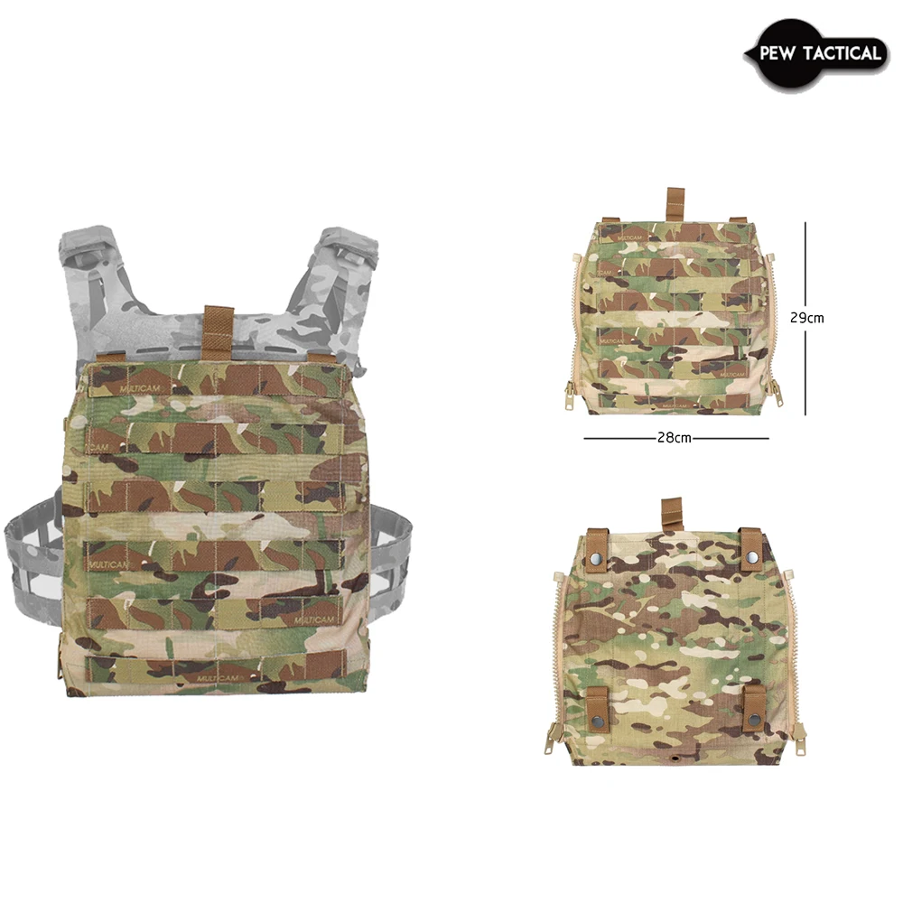 PEW TACTICAL Panel Zip-On MOLLE para chaleco portaplacas - imagen 4