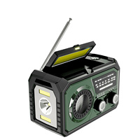 16000mAh Hand Crank Emergency Radio Wireless Hand Crank Weather Radio NOAA/AM/FM Portable Solar Radio NOAA AM FM Solar Radio