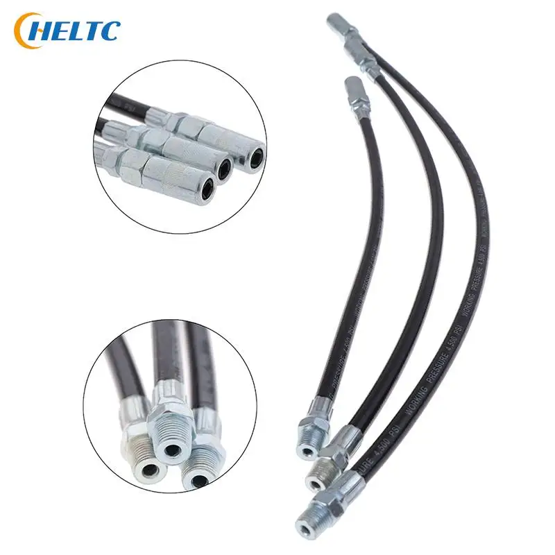 Heavy Duty High Pressure Long Extension Grease Gun Hoses Flexible Grease Pipe Hose For Car Hydraulic Tools Flexible Grease Hose