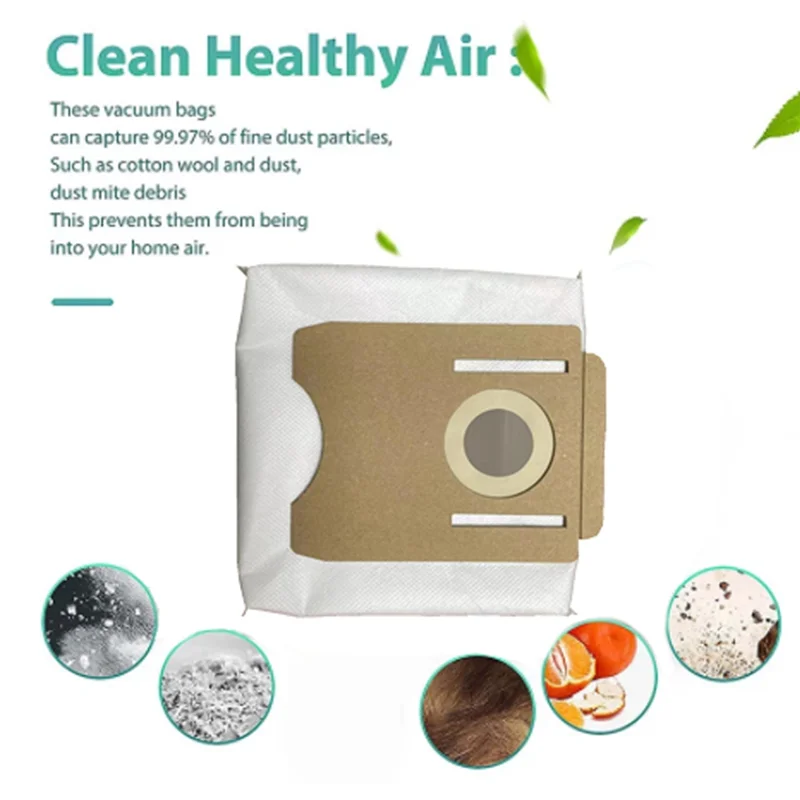 Sac à poussière pour Midea S8 S8 +, Machine de collecte et de balayage automatique de la poussière, Robot pour maison intelligente, pièce de rechange remplaçable, 83x