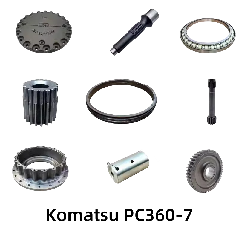 

Komatsu PC360-7 Excavator Walking Primary & Secondary Solar Gear Shaft Center Gear Bearing & Motor Shaft Replacement Part