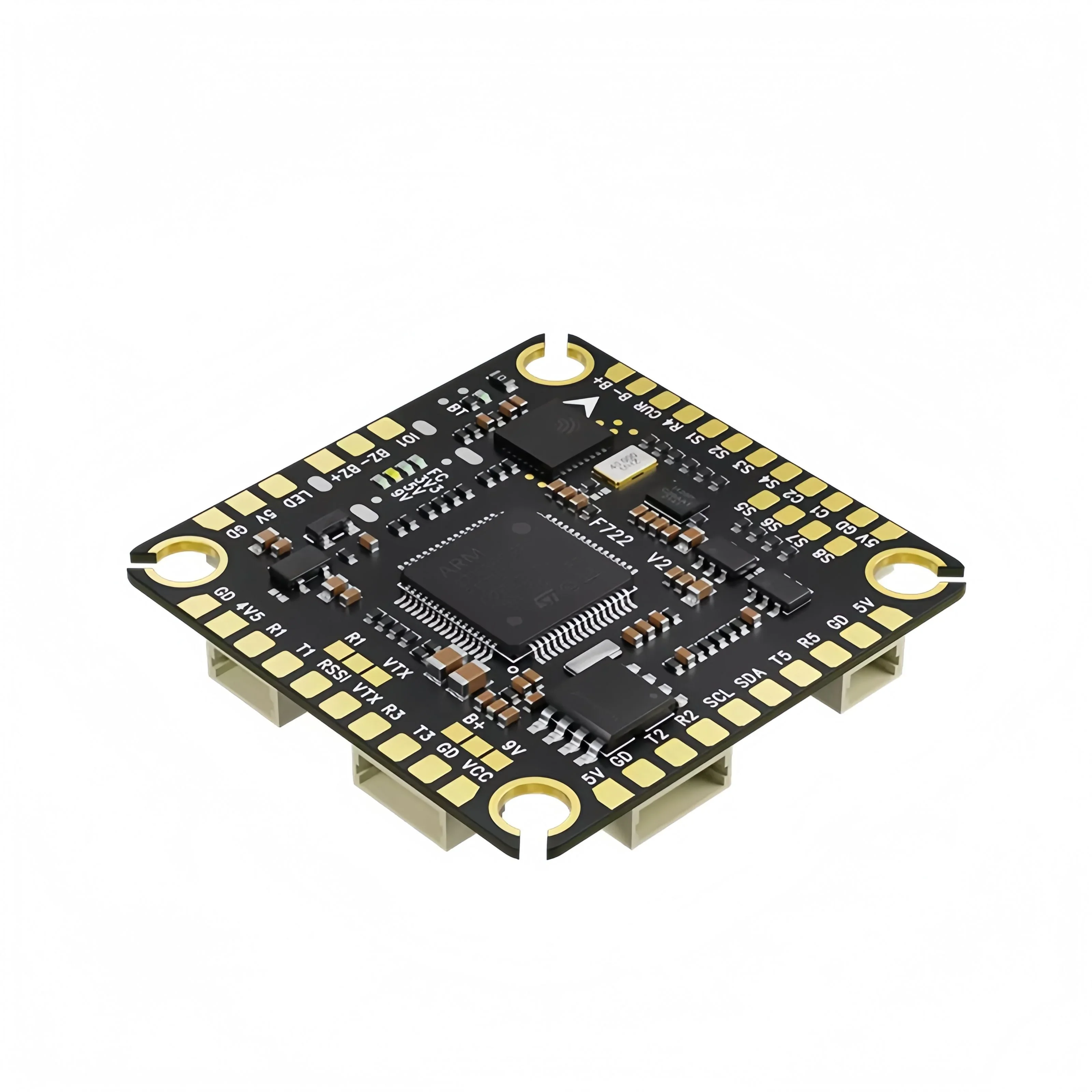 Aocoda-RC H743 وحدة تحكم في الطيران H7DUAL FC BMI270X2 لطائرة سباق بدون طيار FPV