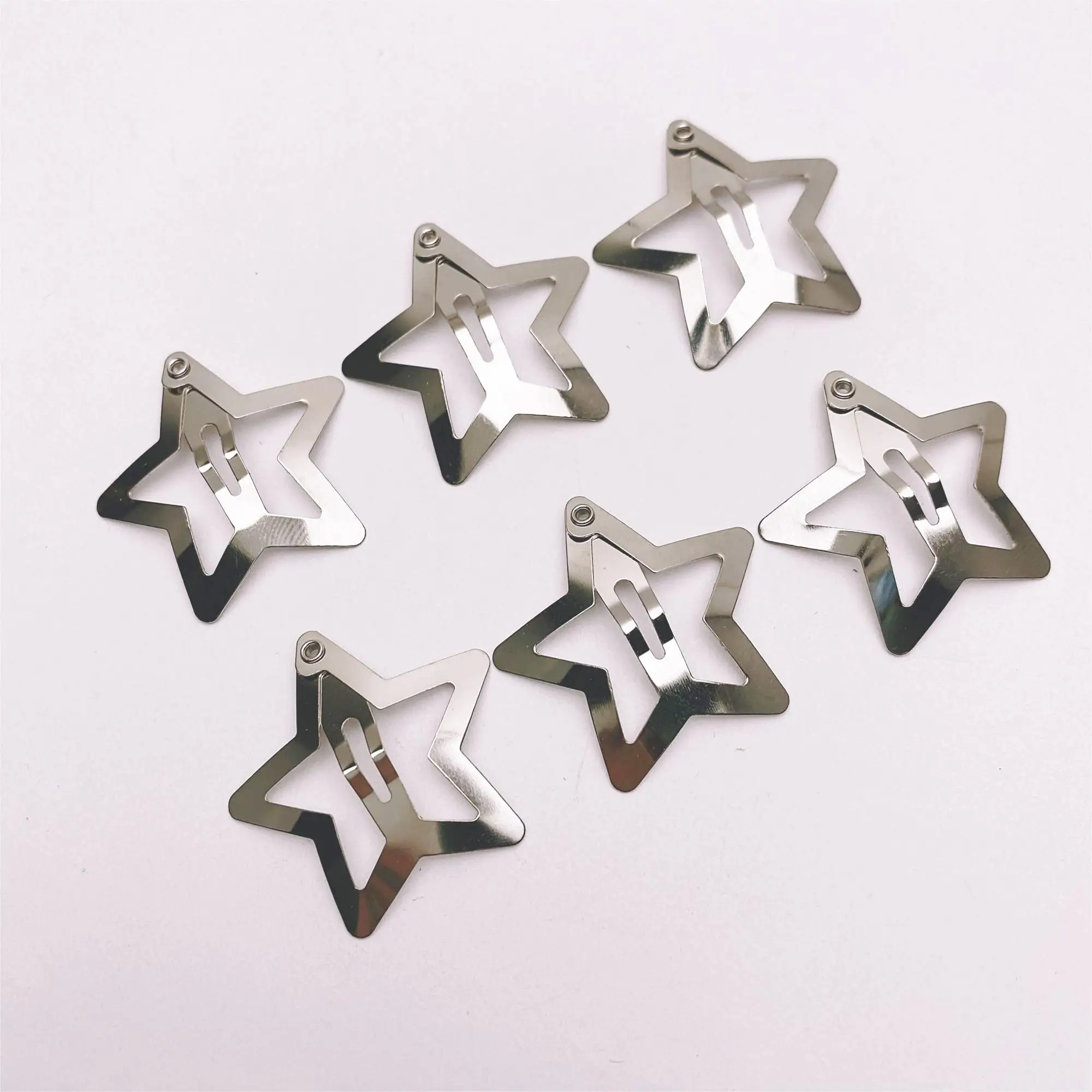 20 Stück/Set 3CM Mini-Stern-Haarspangen für Kinder, Glitzer-Metall-Haarclips, Haarklammern, Mädchen-Haaraccessoires, Kopfschmuck, Styling-Werkzeuge – Detail 10