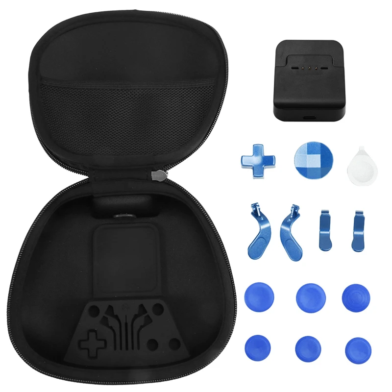 

For Xbox one Elite Series Controller Button Bag Charger Set BlueJAS