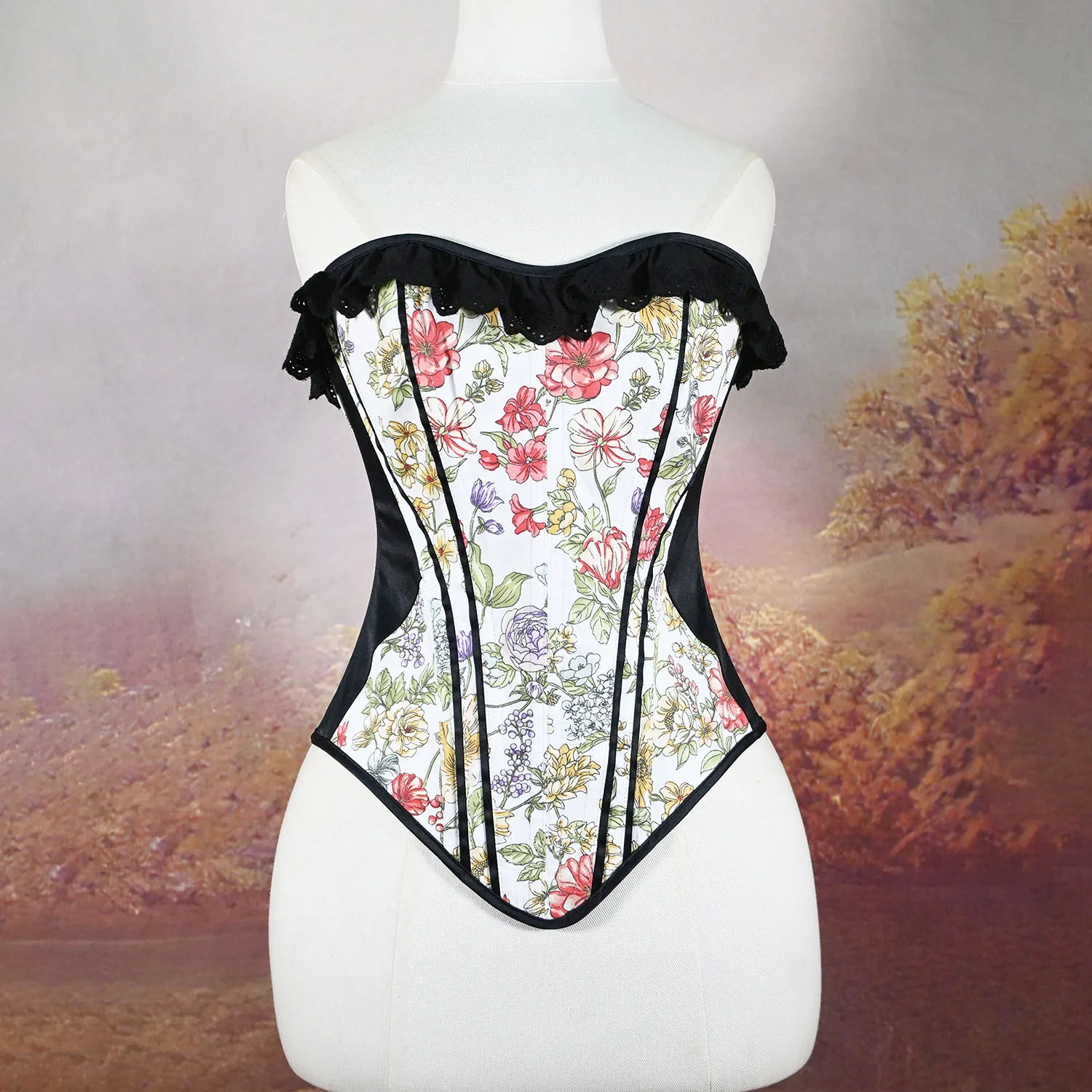 

Женское кружевное корсетное боди с цветочным принтом и трусы с чашкой, облегающее корректирующее белье, нижнее белье