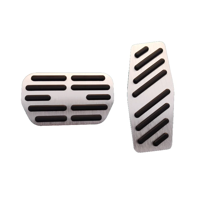 

For GAC S7 GS3 EMZOOM 2025 2026 Car Accessories Aluminum Pedal Brake Accelerator Rest Cover Anti Skid Foot Pad Auto Styling 2pcs