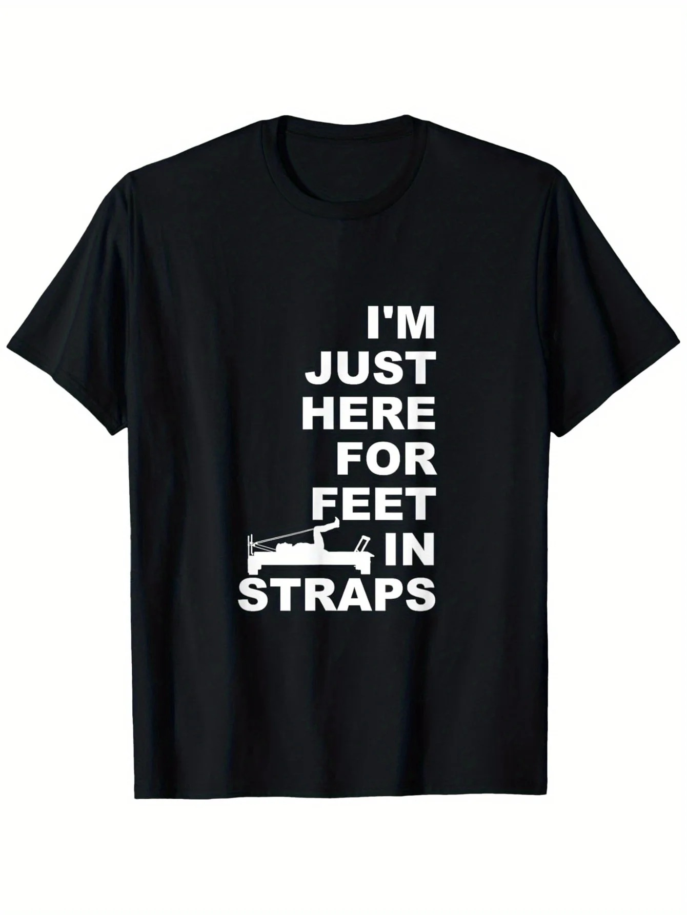 

Футболка для энтузиастов пилатеса, футболка с круглым вырезом из 100% хлопка, повседневный спортивный стиль, эластичная трикотажная ткань средней длины, с коротким рукавом, обычный Fi