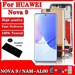 New for Huawei Nova 9 LCD NAM-AL00, NAM-LX9 Display Touch Screen Digitizer Assembly For Huawei Nova9 LCD Replacement Parts