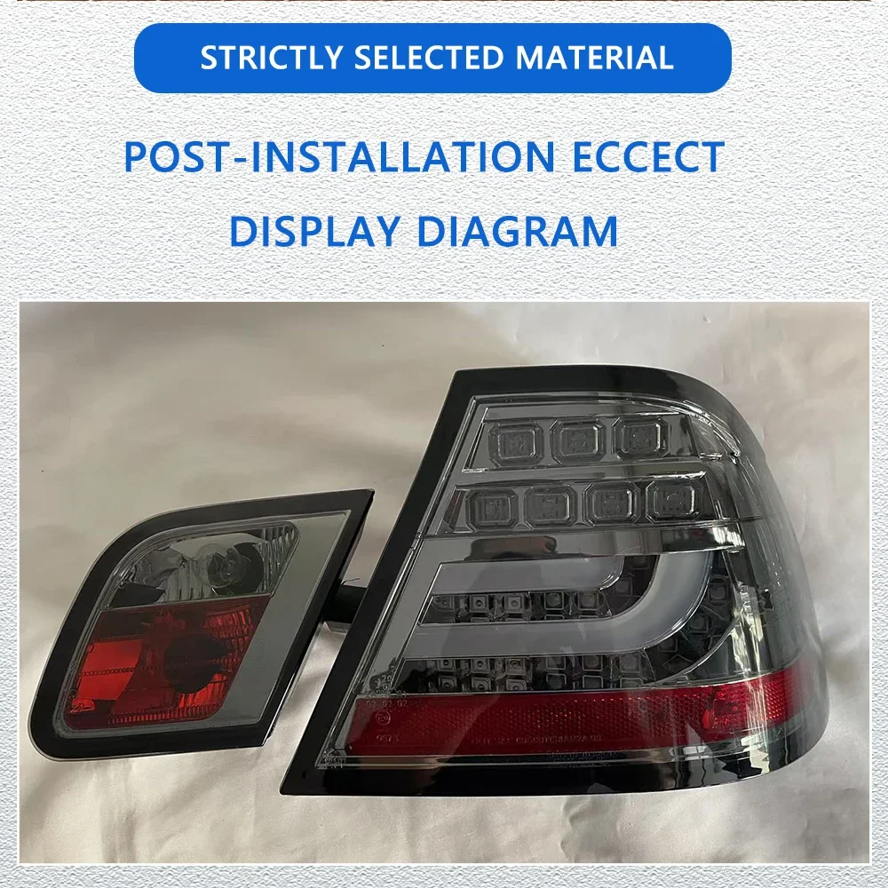 LED Tail Lights For BMW E46 2 Doors 2003-2005 New Style Led DRL Car Taillights Assembly Signal Accessories Modified Lamp