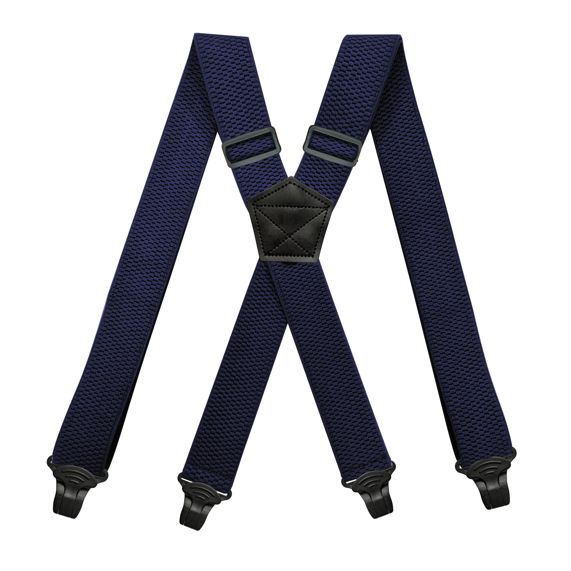 Classic Fashion 4-Prong X Style Corn Pattern Suspenders Unisex Suitable For Various Casual Home Wear