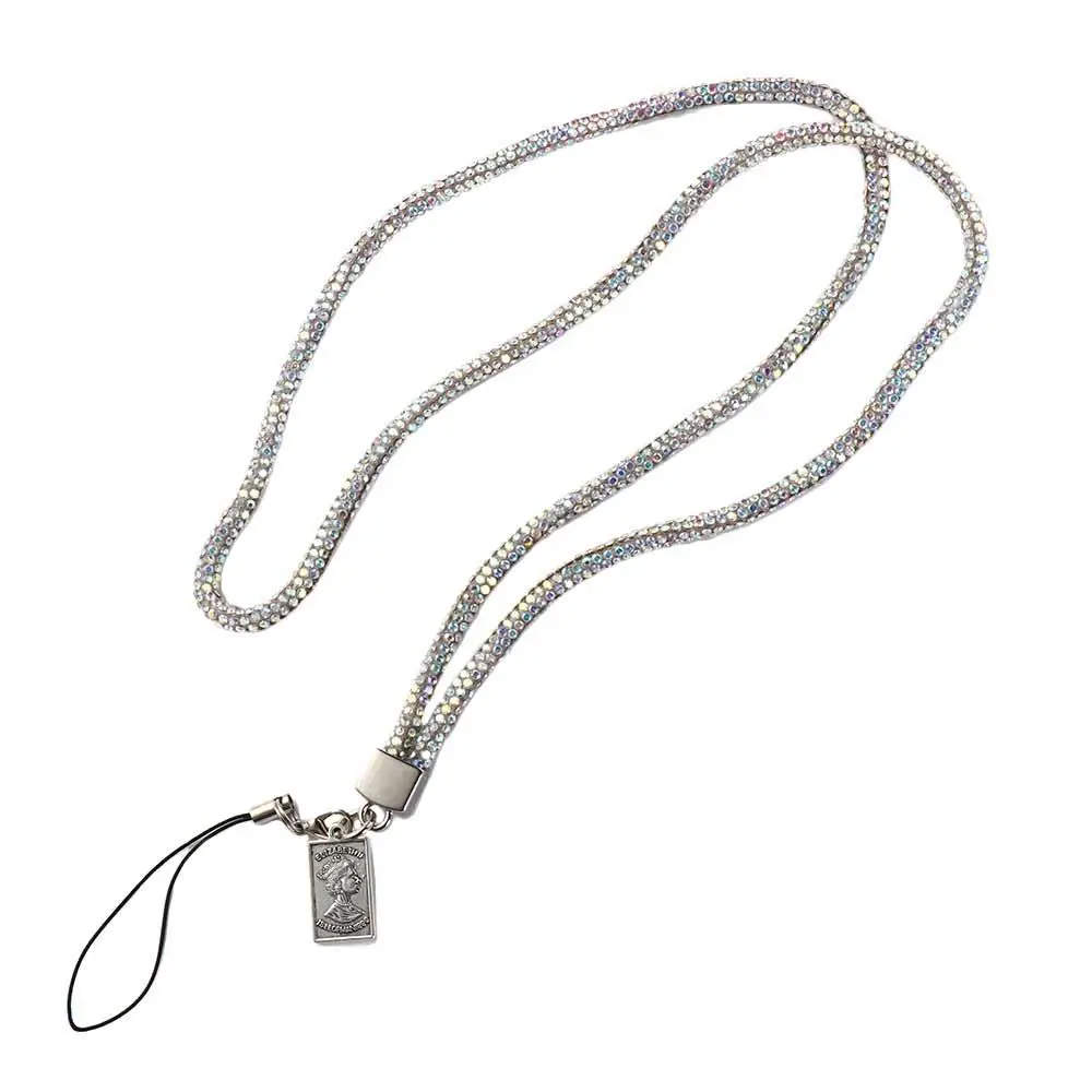 

Full Diamond Rhinestone Phone Lanyard Diamond Pendant Anti-lost Diamond Phone Lanyard Wrist Chain Short Cellphone Chain