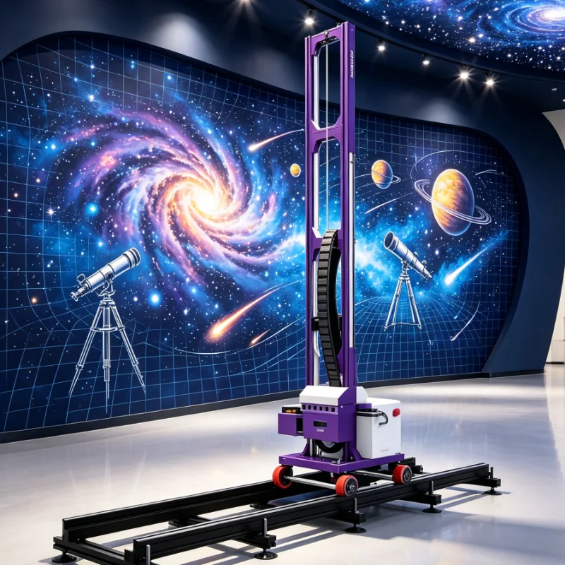 Customized Automatic Wall Printer 3D Vertical Machine Large Format Commercial Decor High Precision Work