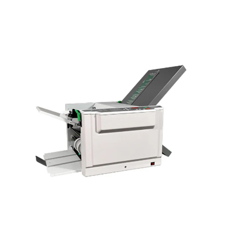 Table model fully automatic paper folder machine paper folding machine with A3 A4 PAPER FOLDING BOOKLET BINDING MACHINE