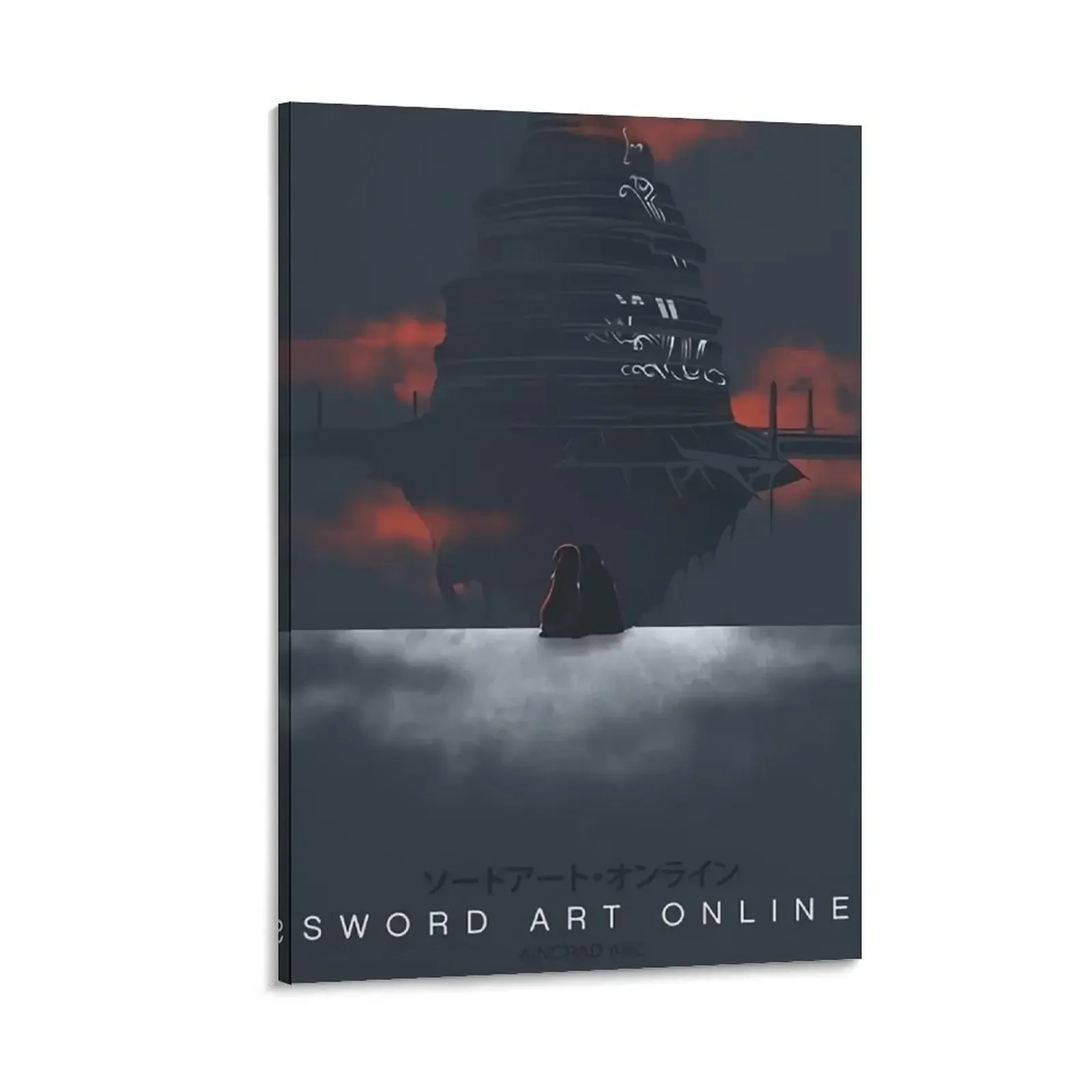 

Sword Art Online Kirito Asuna - Canvas Painting decorative pictures for living room decoration aesthetic living room decoration