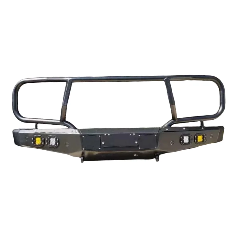 

TOP 2022, комплект кузова Ford Bronco, передний бампер со стальным заграждением для крупного рогатого скота, новый сорт, внедорожный вариант, включает вырезы противотуманных фар