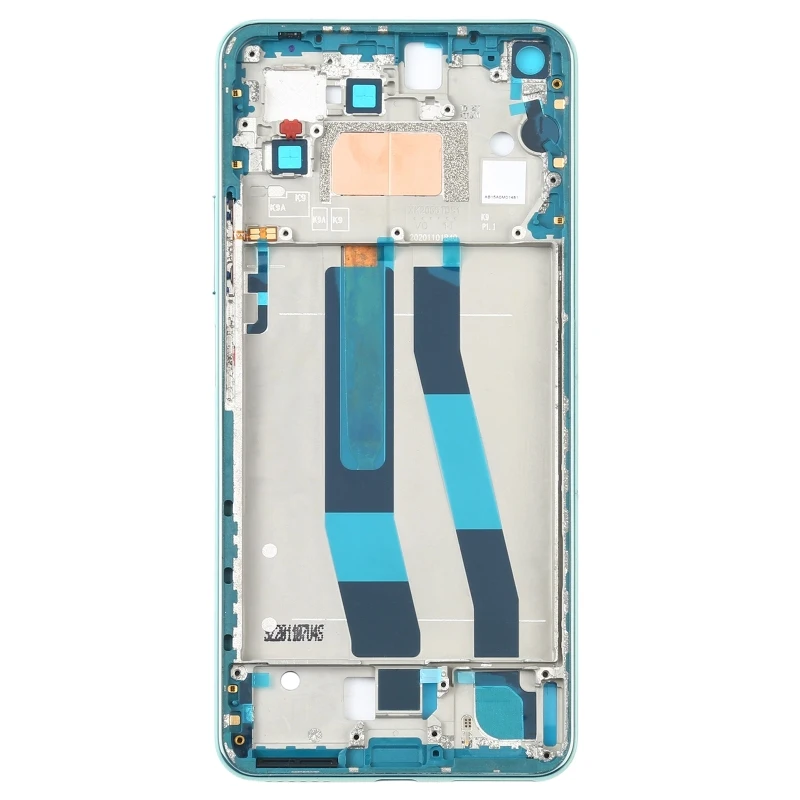 Front Housing LCD Frame Bezel Plate for Xiaomi Mi 11 Lite 5G / Mi 11 Youth/11 Lite 5G NE Phone Frame Repair Replacement