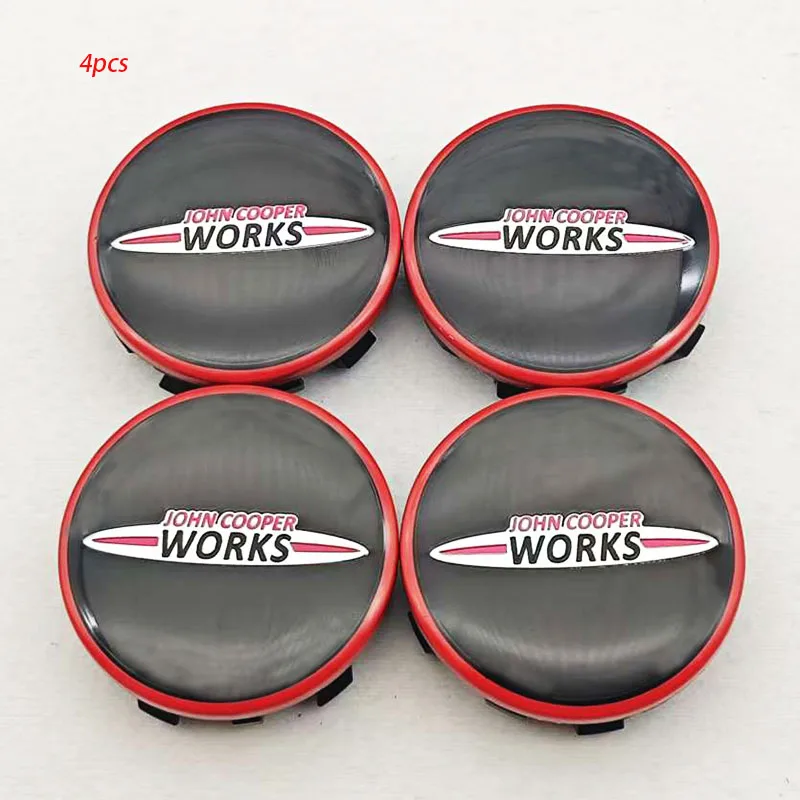 

4 шт. 56 мм автомобильный Стайлинг, центральная крышка колес, колпаки для Cooper S F54 F55 F56 F57 F60 JCW Clubman Countryman, аксессуары