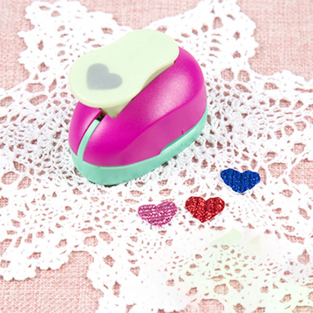 

3 Pcs Embossing Device Punch Paper Cutter Craft Punching Machine Double Hole Puncher Scrapbooking Punches Child