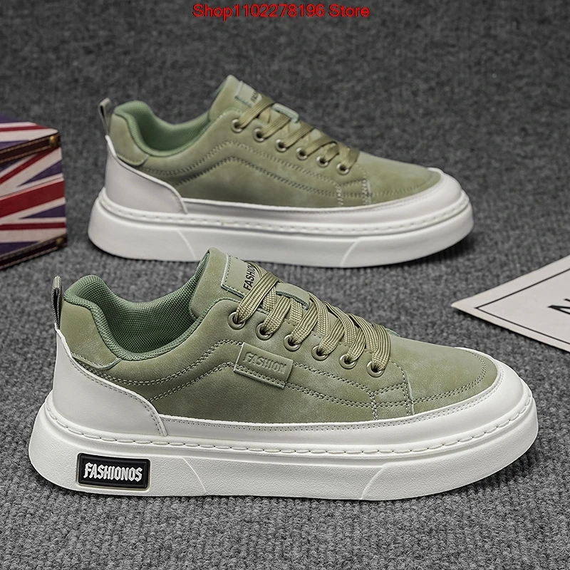 New Men Casual Skateboard Shoes Retro Style Wearable Comfortable Daily Trendy Footwear For Students Sneakers