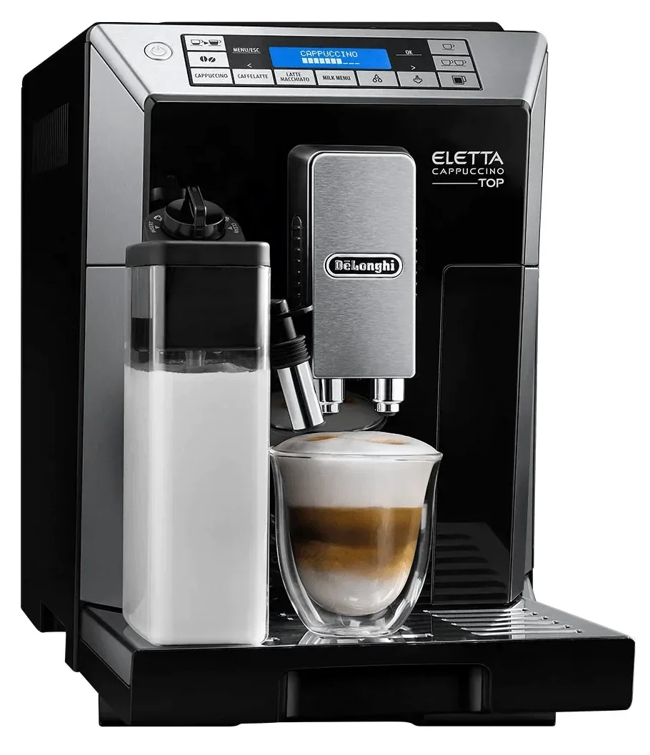 DeLonghis Eletta ECAM45760B máquina de Espresso Digital superautomática con Crema Latte Syst, descuento en ventas de verano en la mejor calidad