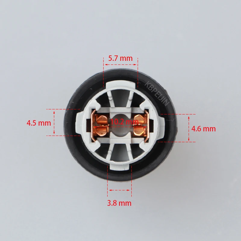 2pcs 92340-5h000 für kia ceed Kennzeichen leuchte t10 Lampen fassung Lampen fassung 2-poliges Zubehör