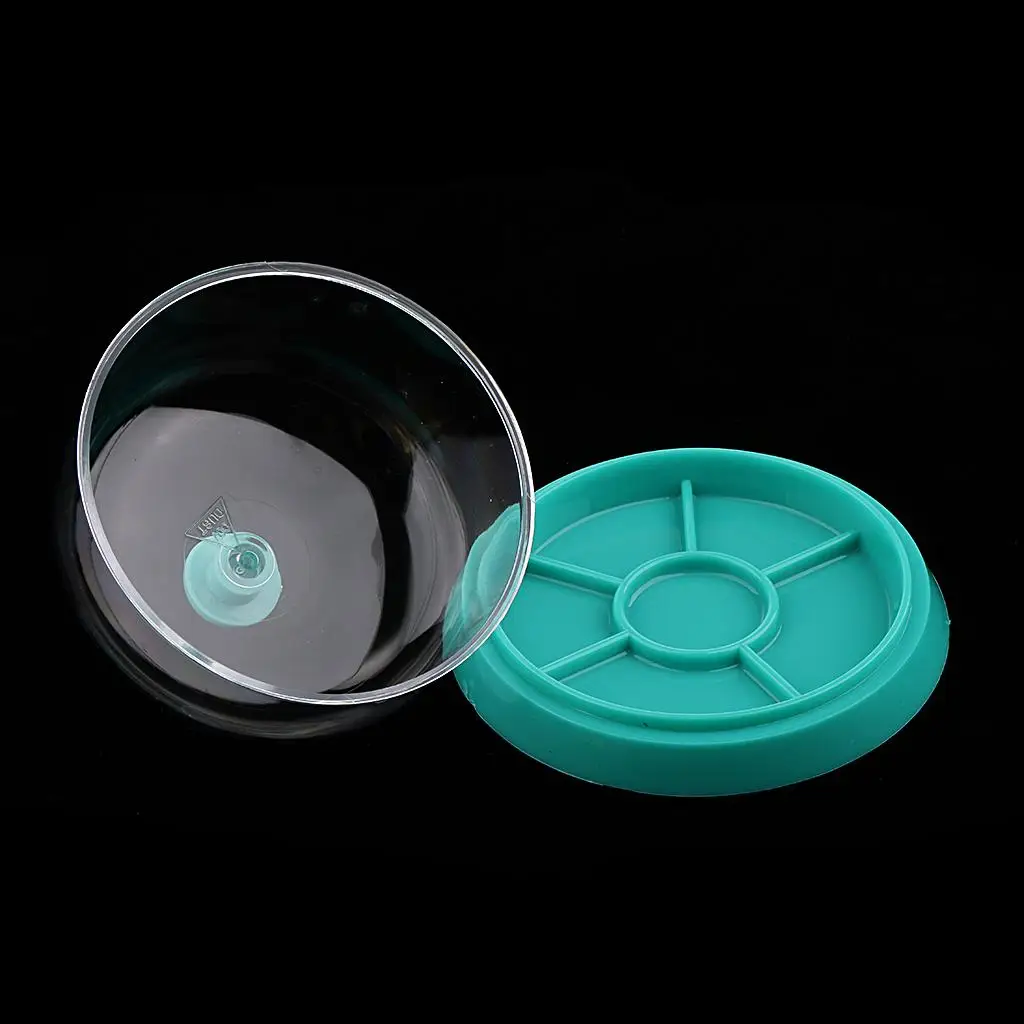 Transparent Dust Cover Tray Acrylic Organizer Box Dustproof Compartment Tool for Watch Movement Parts