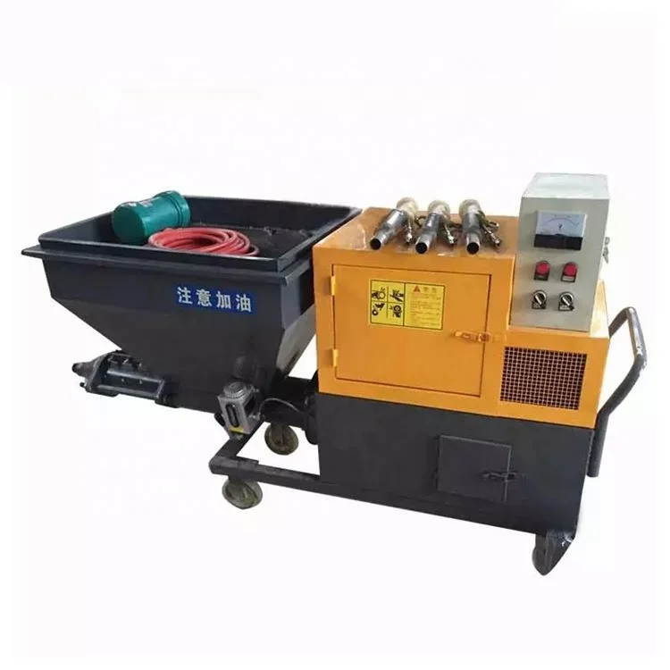 

Mortar Plastering Spraying Paint Spray Concrete Plaster Cement Sprayer Machine Factory Supply