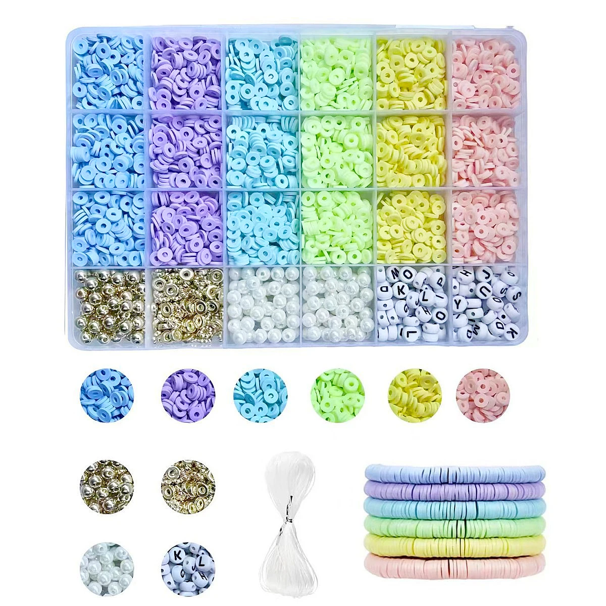 Clay Beads For Brac…