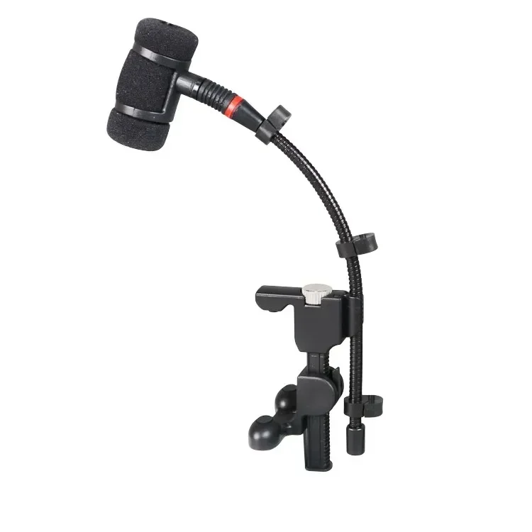 Musical Instrument Microphone Clip Mandolin Violin Cello Wooden Guitar Stand Mic Rackmount Bracket Clamp