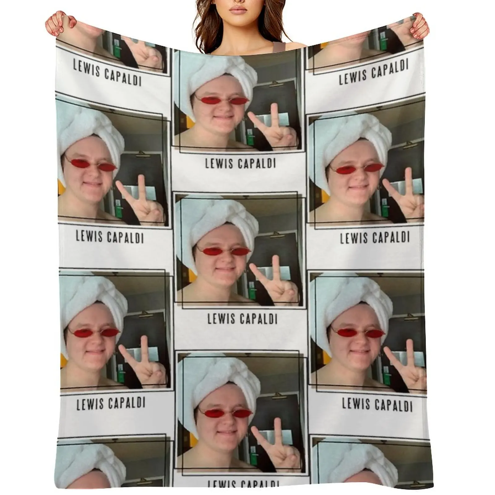 

Lewis Capaldi (9) Throw Blanket Softest Quilt halloween Blankets