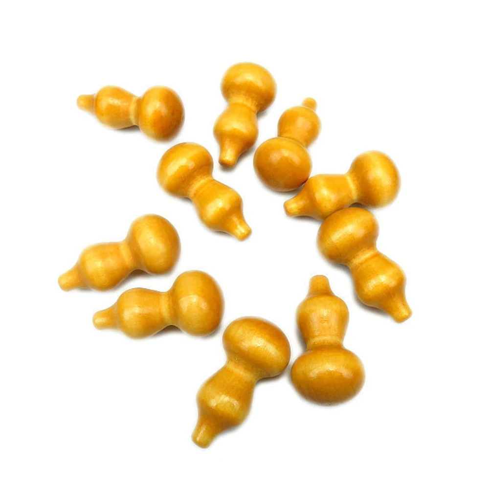 

20pcs Wooden Crafts Smooth Chinese Knot Pendant Jewelry Gourd Jewelry Making Accessories Accessories Making