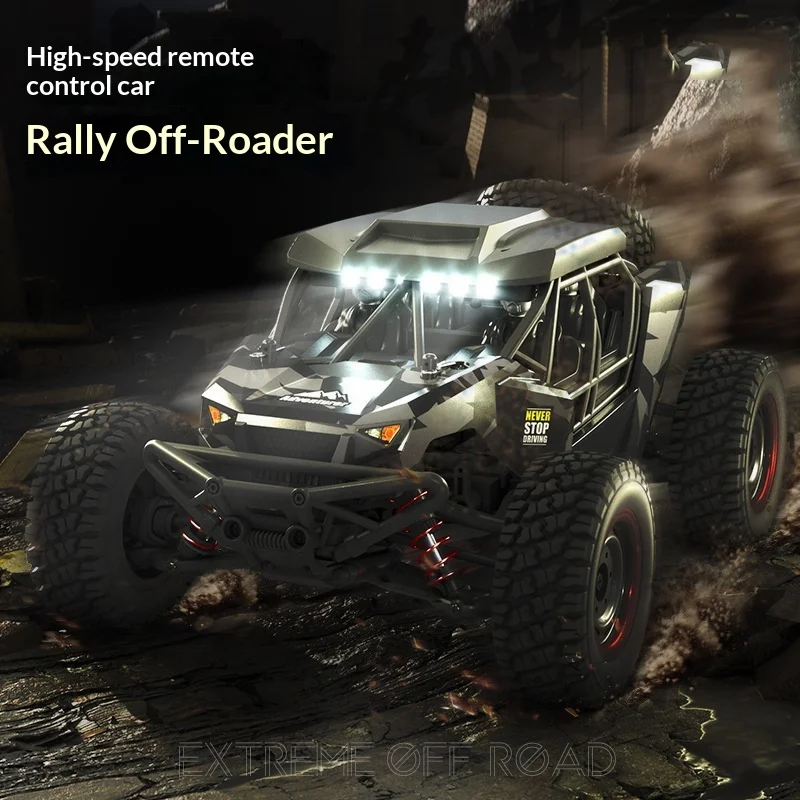 Scy16106 1:16 Full‑Proportional 4wd High‑Speed Rc Desert Truck Rally Car Collectible For Adult Hobby Enthusiasts Ready Stock