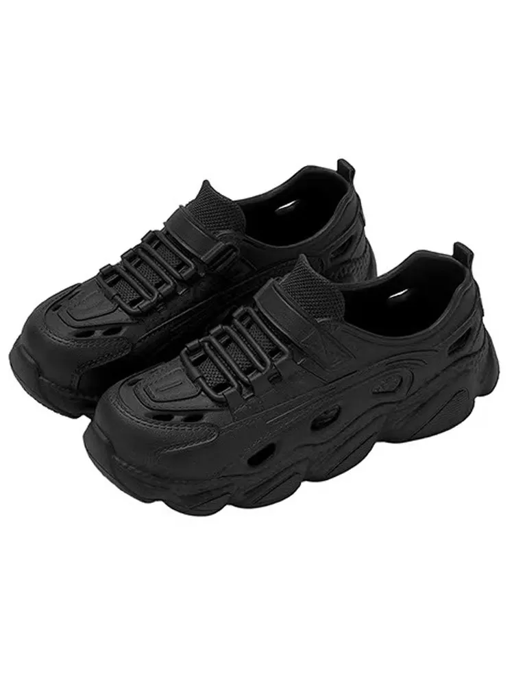 

Men's Summer Outdoor Sandals Anti-Slip Thi Bot Hole Hole oes Comfortable Footwear Beach Sports Slippers Casual EVA Fli...