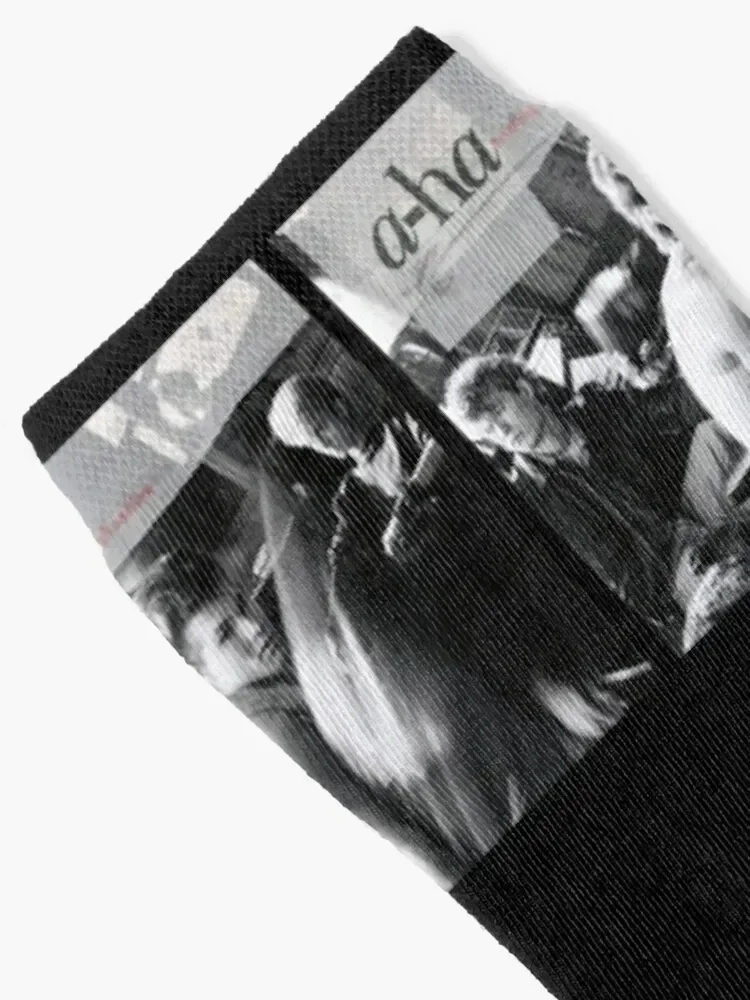A-Ha Hunting High And Low - Take on Me Gift For Fans, For Men and Women, Gift Halloween Day, Thanksgiving, Christmas Day Socks