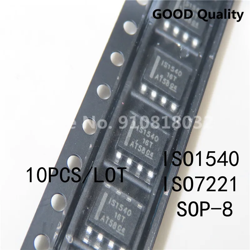 10 sztuk/partia ISO1540 ISO1540DR IS01540DR IS1540 ISO7221ADR I7221A ISO7221AD ISO7221A ISO7221 SMD SOP-8 Digita oryginalny nowy w magazynie