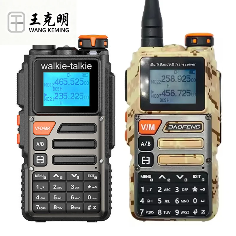 

Baofeng BF UV K69 5W Camo AM Aviation Многодиапазонное FM-радио Telsiz Беспроводное копирование частоты Погодный повторитель Аналоговый Wa lkie Talkie