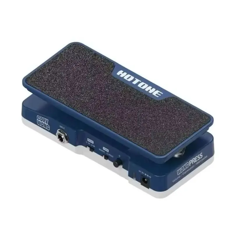 For HOTONE Wong Press Pedal 4-In-1 Active Volume Upgraded Dual-Color Travel Indicator With Expression Outputs And Separate Tuner