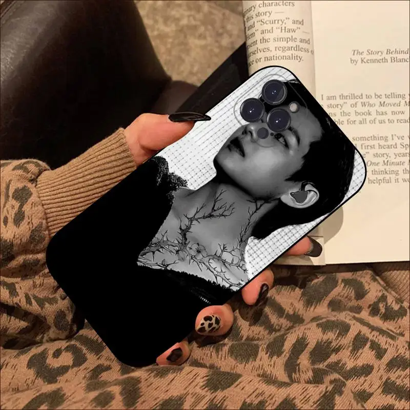 Euphoria Jungkook KPOP Phone Case For iPhone 8 7 6 6S Plus X SE 2020 XR XS 14 11 12 13 Mini Pro Max Mobile Case